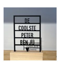 Kaarthouder coolste peter