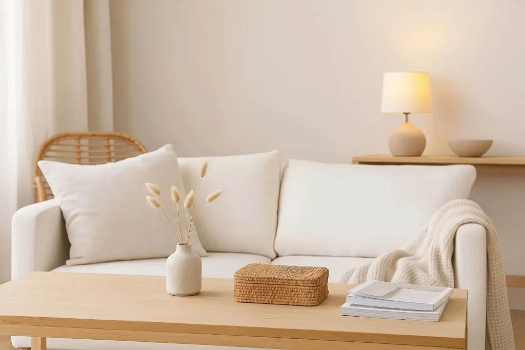 Interieur woonkamer
